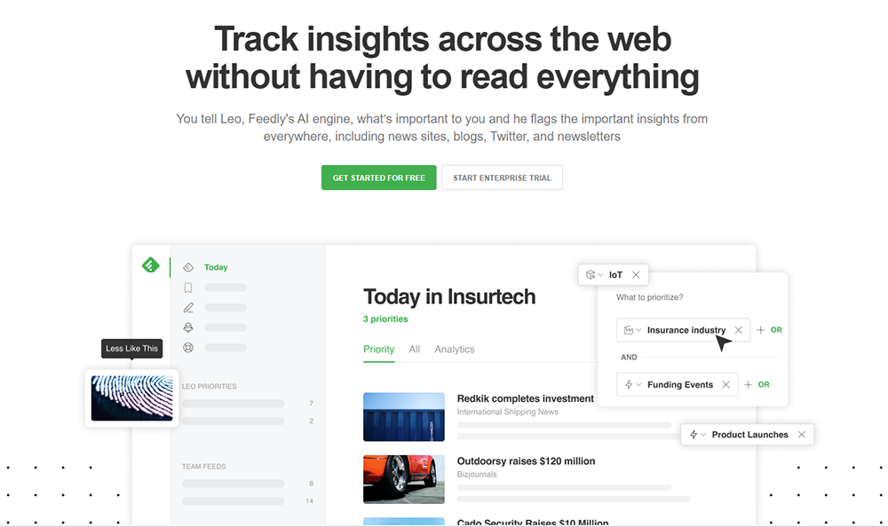 Blog Feed Aggregator - Feedly