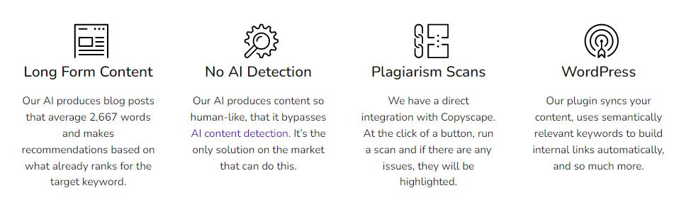 Content At Scale Features