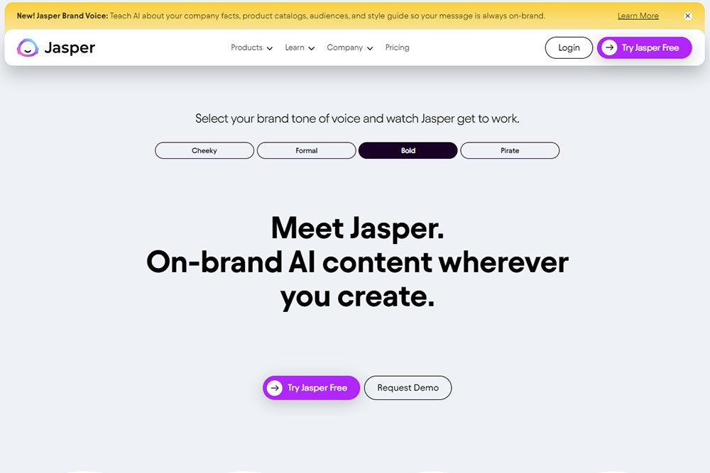 Jasper AI Marketing Tool