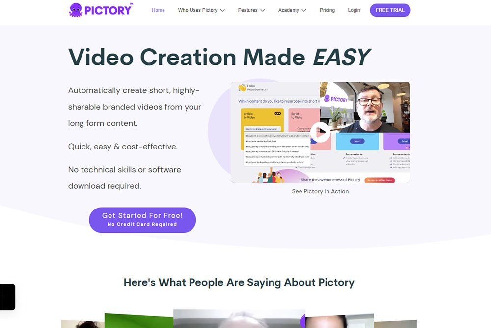 Pictory AI - Video Creation Made Easy