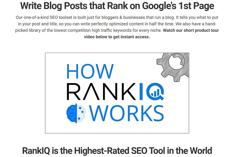 RankIQ AI SEO Tool