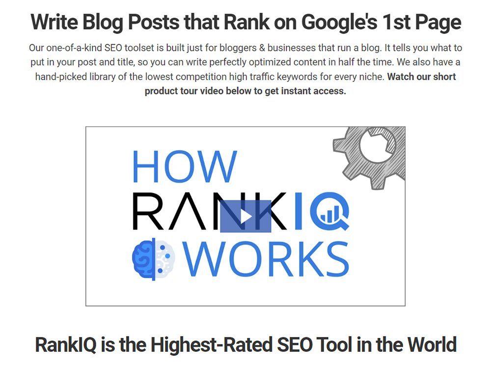 RankIQ Review 2023: Easy & BEST AI SEO Tool for Bloggers!