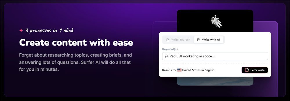 Surfer AI - Create Content with Ease!