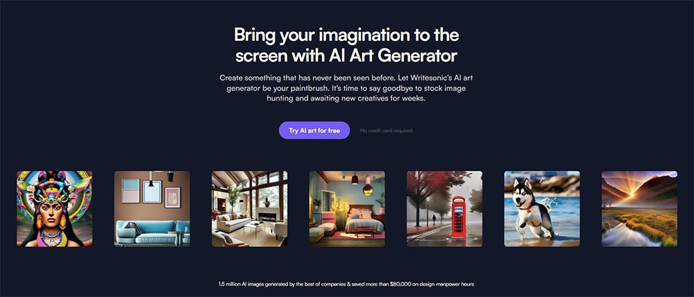 Writesonic AI Art Generator